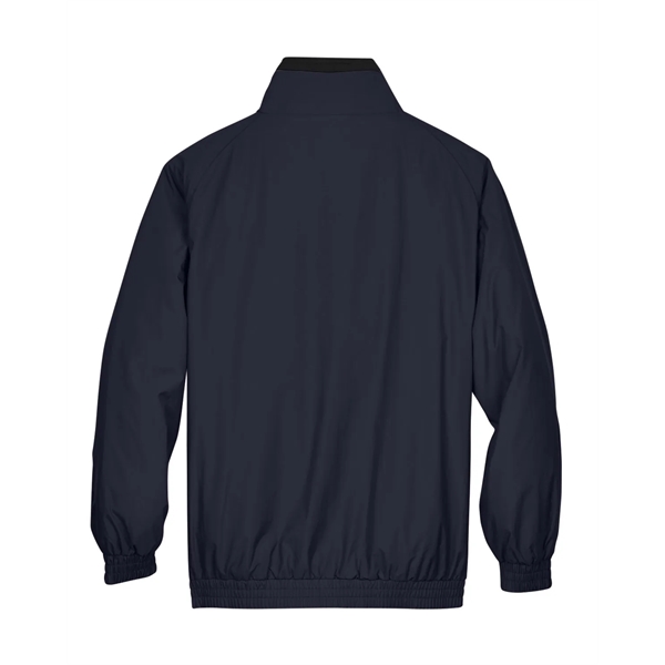 Harriton Adult Fleece-Lined Nylon Jacket - Harriton Adult Fleece-Lined Nylon Jacket - Image 40 of 45