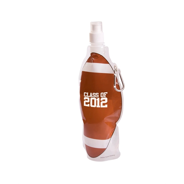 Prime Line Hydpouch 22oz Football Water Bottle - Prime Line Hydpouch 22oz Football Water Bottle - Image 2 of 3