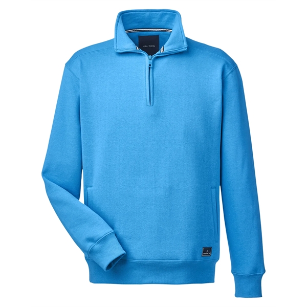 Nautica Men's Anchor Quarter-Zip Pullover - Nautica Men's Anchor Quarter-Zip Pullover - Image 13 of 34