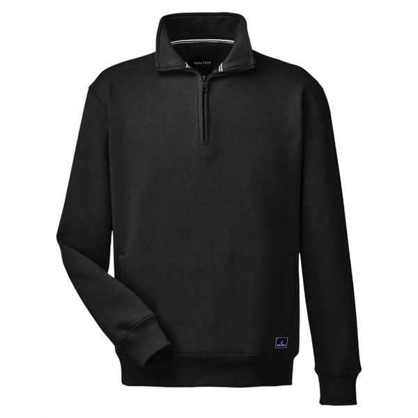 Nautica Men's Anchor Quarter-Zip Pullover - Nautica Men's Anchor Quarter-Zip Pullover - Image 25 of 34