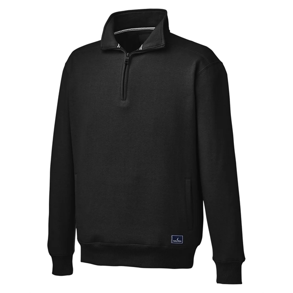 Nautica Men's Anchor Quarter-Zip Pullover - Nautica Men's Anchor Quarter-Zip Pullover - Image 26 of 34