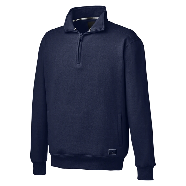 Nautica Men's Anchor Quarter-Zip Pullover - Nautica Men's Anchor Quarter-Zip Pullover - Image 32 of 34