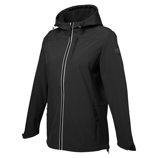 Nautica Ladies' Wavestorm Softshell Jacket - Nautica Ladies' Wavestorm Softshell Jacket - Image 15 of 20