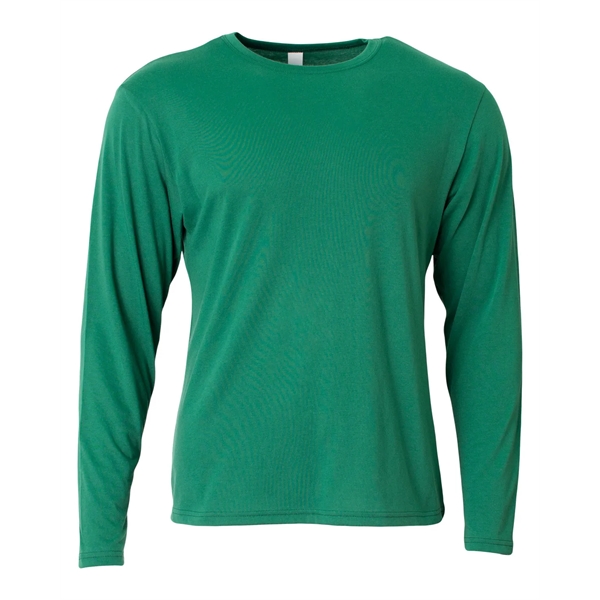 A4 Men's Softek Long-Sleeve T-Shirt - A4 Men's Softek Long-Sleeve T-Shirt - Image 25 of 61