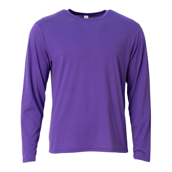 A4 Men's Softek Long-Sleeve T-Shirt - A4 Men's Softek Long-Sleeve T-Shirt - Image 43 of 61