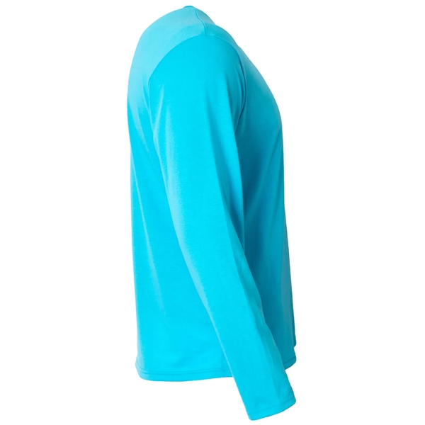 A4 Men's Softek Long-Sleeve T-Shirt - A4 Men's Softek Long-Sleeve T-Shirt - Image 54 of 61