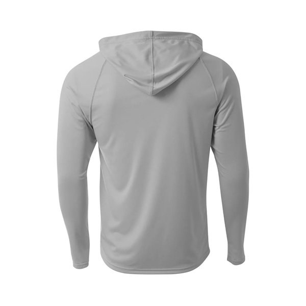 A4 Men's Cooling Performance Long-Sleeve Hooded T-shirt - A4 Men's Cooling Performance Long-Sleeve Hooded T-shirt - Image 29 of 60