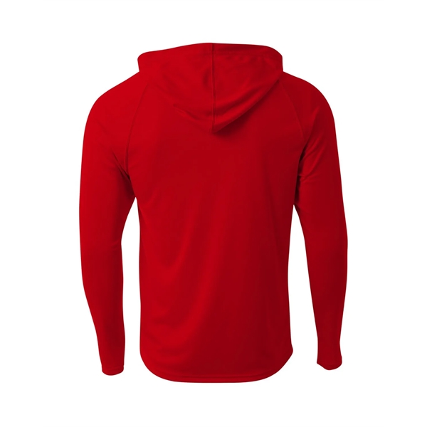 A4 Men's Cooling Performance Long-Sleeve Hooded T-shirt - A4 Men's Cooling Performance Long-Sleeve Hooded T-shirt - Image 44 of 60