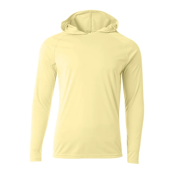 A4 Men's Cooling Performance Long-Sleeve Hooded T-shirt - A4 Men's Cooling Performance Long-Sleeve Hooded T-shirt - Image 21 of 60