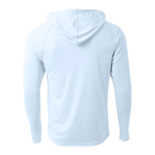 A4 Men's Cooling Performance Long-Sleeve Hooded T-shirt - A4 Men's Cooling Performance Long-Sleeve Hooded T-shirt - Image 57 of 60