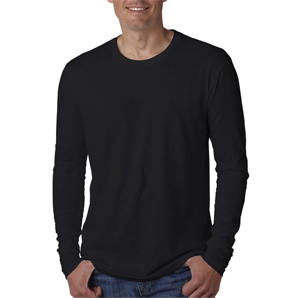 Next Level Apparel Men's Cotton Long-Sleeve Crew - Next Level Apparel Men's Cotton Long-Sleeve Crew - Image 53 of 87