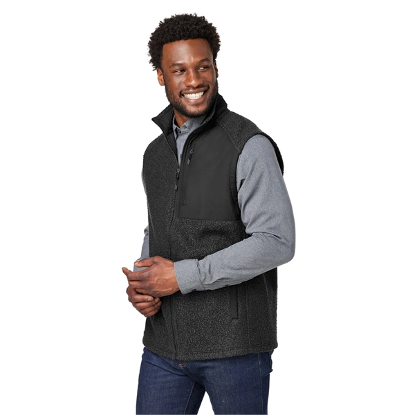 North End Men's Aura Sweater Fleece Vest - North End Men's Aura Sweater Fleece Vest - Image 14 of 23