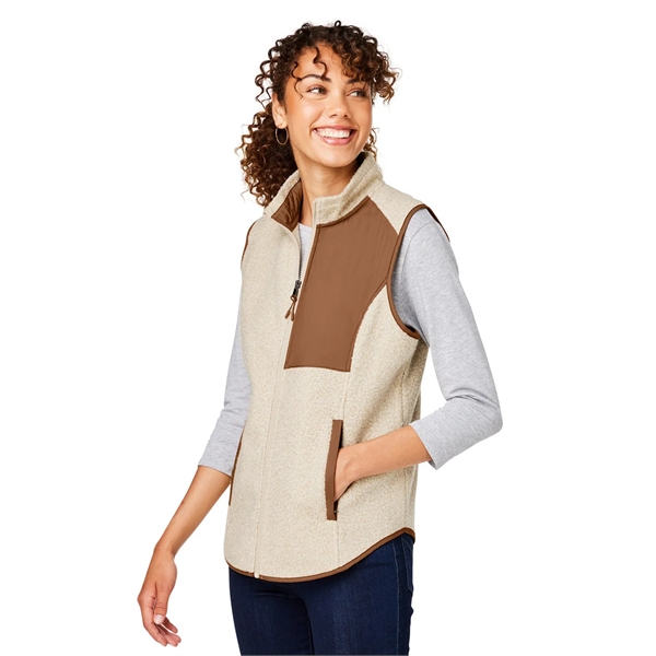 North End Ladies' Aura Sweater Fleece Vest - North End Ladies' Aura Sweater Fleece Vest - Image 19 of 23