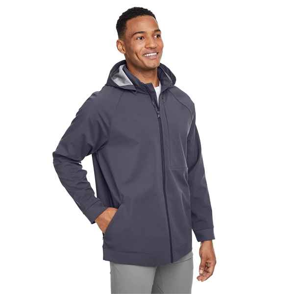 North End Men's City Hybrid Soft Shell Hooded Jacket - North End Men's City Hybrid Soft Shell Hooded Jacket - Image 10 of 27