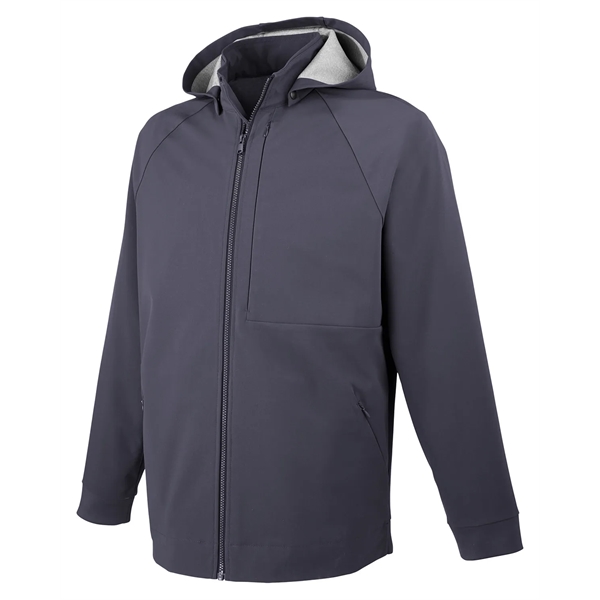 North End Men's City Hybrid Soft Shell Hooded Jacket - North End Men's City Hybrid Soft Shell Hooded Jacket - Image 14 of 27