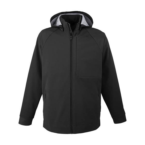 North End Men's City Hybrid Soft Shell Hooded Jacket - North End Men's City Hybrid Soft Shell Hooded Jacket - Image 19 of 27