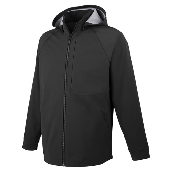 North End Men's City Hybrid Soft Shell Hooded Jacket - North End Men's City Hybrid Soft Shell Hooded Jacket - Image 21 of 27