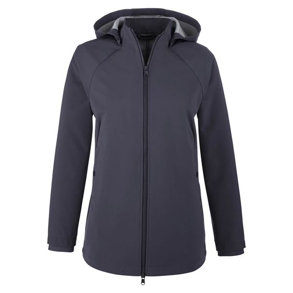 North End Ladies' City Hybrid Soft Shell Hooded Jacket - North End Ladies' City Hybrid Soft Shell Hooded Jacket - Image 13 of 27