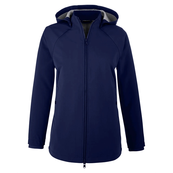 North End Ladies' City Hybrid Soft Shell Hooded Jacket - North End Ladies' City Hybrid Soft Shell Hooded Jacket - Image 25 of 27