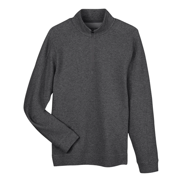 North End Men's Spirit Textured Quarter-Zip - North End Men's Spirit Textured Quarter-Zip - Image 3 of 17