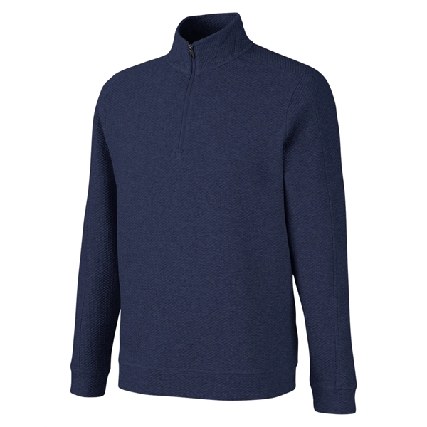 North End Men's Spirit Textured Quarter-Zip - North End Men's Spirit Textured Quarter-Zip - Image 11 of 17