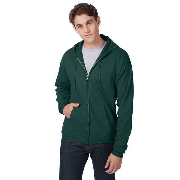 Hanes Adult EcoSmart® Full-Zip Hooded Sweatshirt - Hanes Adult EcoSmart® Full-Zip Hooded Sweatshirt - Image 32 of 53