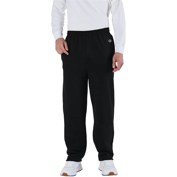 Champion Adult Powerblend® Open-Bottom Fleece Pant with P... - Champion Adult Powerblend® Open-Bottom Fleece Pant with P... - Image 12 of 18