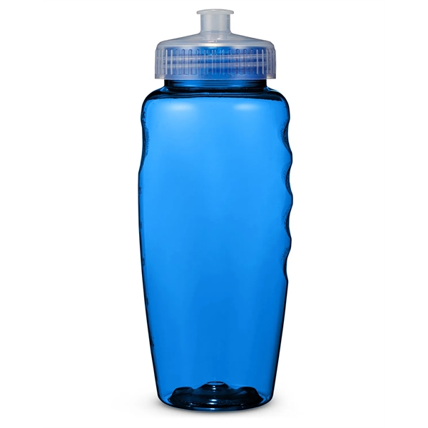 Prime Line USA Made 30oz Polyclear™ Gripper Water Bottle - Prime Line USA Made 30oz Polyclear™ Gripper Water Bottle - Image 1 of 3