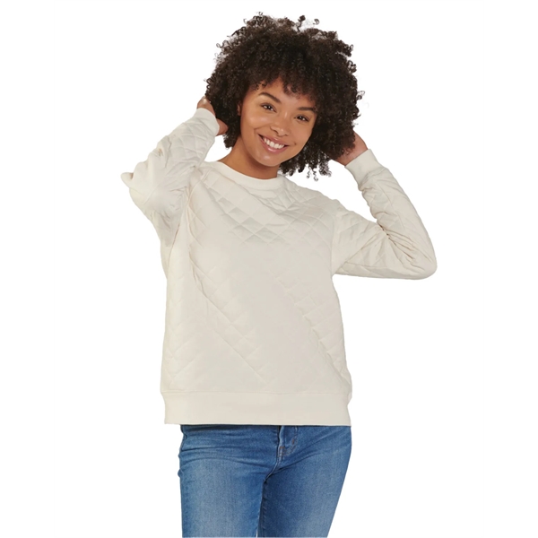 Boxercraft Ladies' Quilted Jersey Sweatshirt - Boxercraft Ladies' Quilted Jersey Sweatshirt - Image 4 of 21