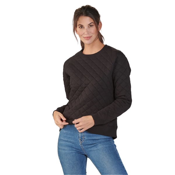 Boxercraft Ladies' Quilted Jersey Sweatshirt - Boxercraft Ladies' Quilted Jersey Sweatshirt - Image 8 of 21