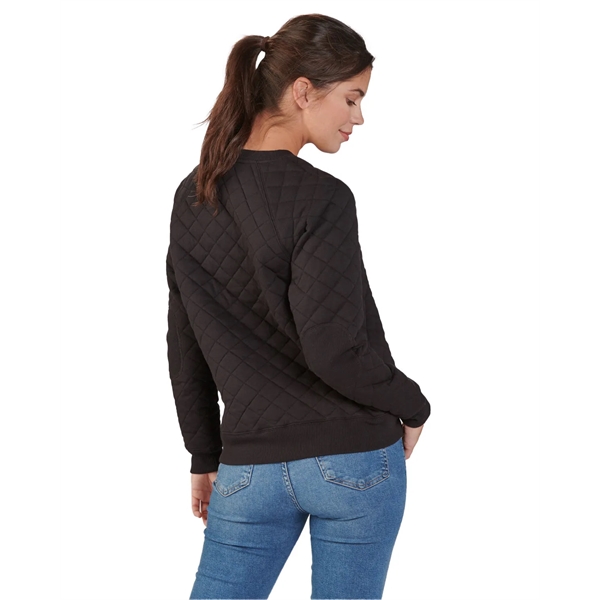 Boxercraft Ladies' Quilted Jersey Sweatshirt - Boxercraft Ladies' Quilted Jersey Sweatshirt - Image 9 of 21