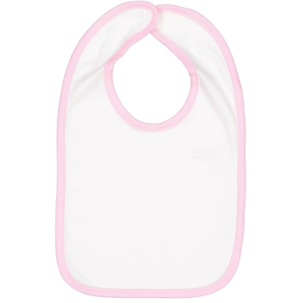 Rabbit Skins Infant Contrast Trim Bib - Rabbit Skins Infant Contrast Trim Bib - Image 15 of 27
