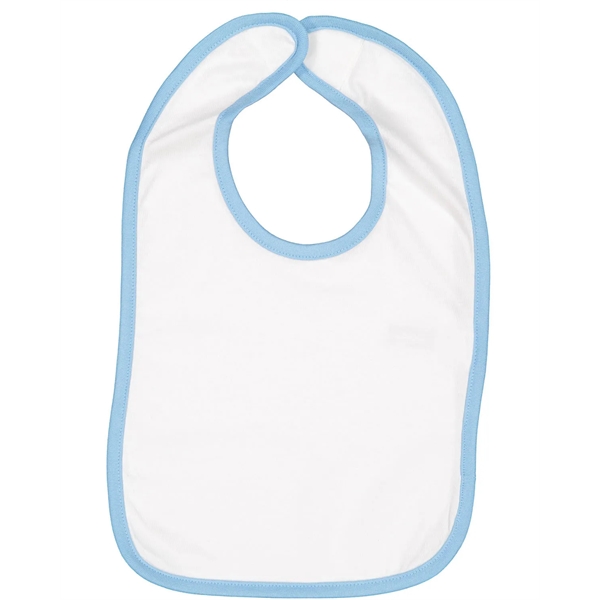 Rabbit Skins Infant Contrast Trim Bib - Rabbit Skins Infant Contrast Trim Bib - Image 14 of 27