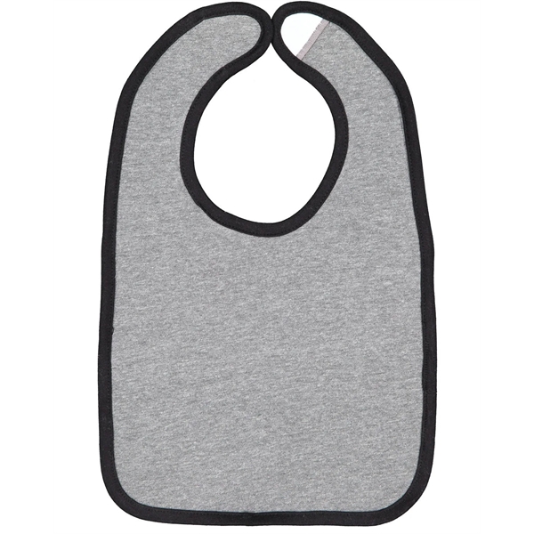 Rabbit Skins Infant Contrast Trim Bib - Rabbit Skins Infant Contrast Trim Bib - Image 16 of 27