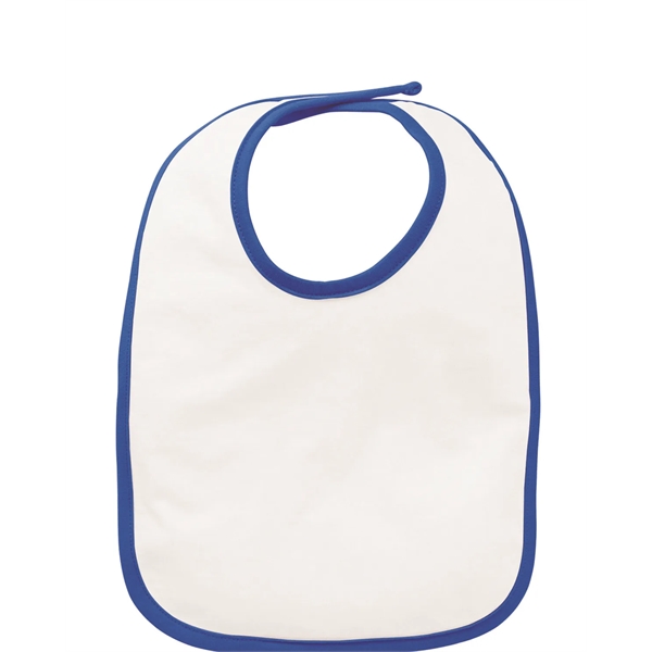 Rabbit Skins Infant Contrast Trim Bib - Rabbit Skins Infant Contrast Trim Bib - Image 20 of 27