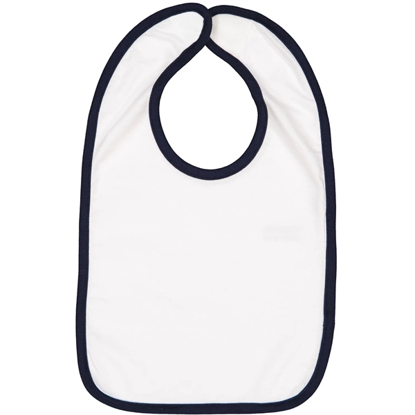 Rabbit Skins Infant Contrast Trim Bib - Rabbit Skins Infant Contrast Trim Bib - Image 21 of 27