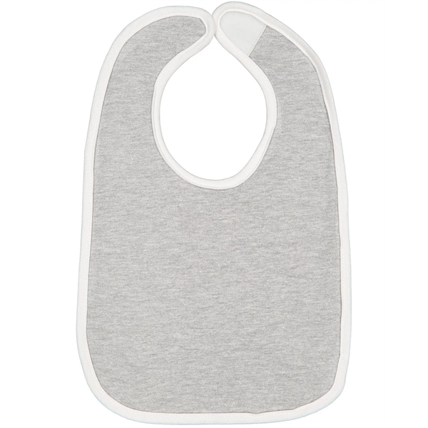 Rabbit Skins Infant Contrast Trim Bib - Rabbit Skins Infant Contrast Trim Bib - Image 22 of 27