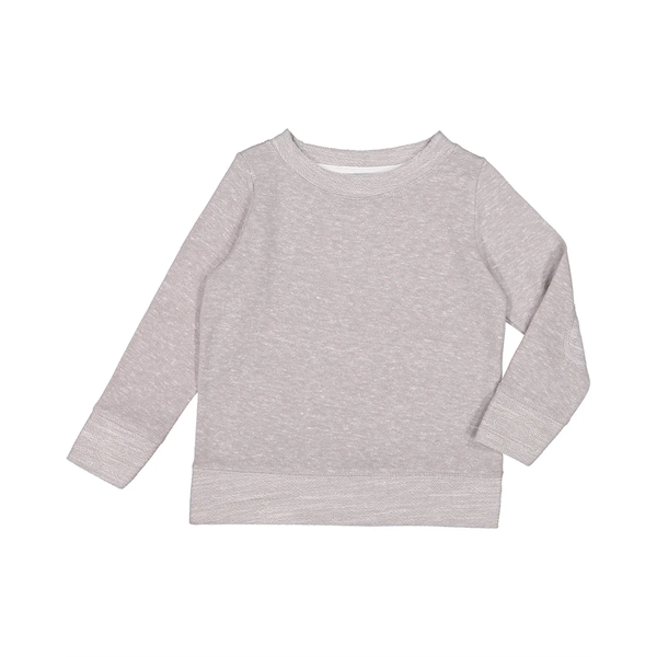 Rabbit Skins Toddler Harborside Melange French Terry Crew... - Rabbit Skins Toddler Harborside Melange French Terry Crew... - Image 23 of 27