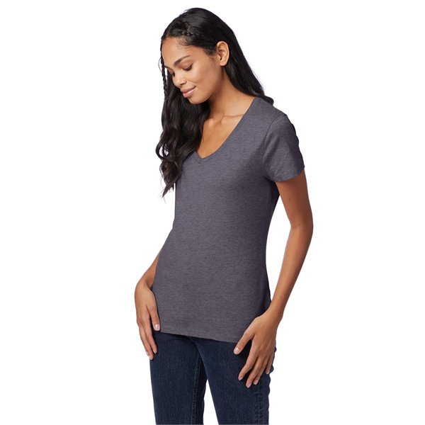 Hanes Ladies' Perfect-T V-Neck T-Shirt - Hanes Ladies' Perfect-T V-Neck T-Shirt - Image 132 of 156