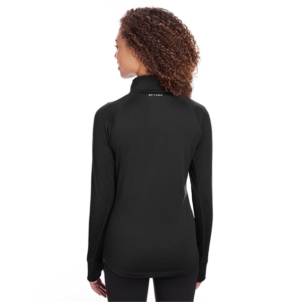 Spyder Ladies' Freestyle Half-Zip Pullover - Spyder Ladies' Freestyle Half-Zip Pullover - Image 12 of 32