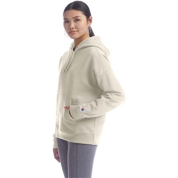 Champion Ladies' PowerBlend Relaxed Hooded Sweatshirt - Champion Ladies' PowerBlend Relaxed Hooded Sweatshirt - Image 15 of 29