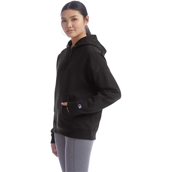 Champion Ladies' PowerBlend Relaxed Hooded Sweatshirt - Champion Ladies' PowerBlend Relaxed Hooded Sweatshirt - Image 21 of 29