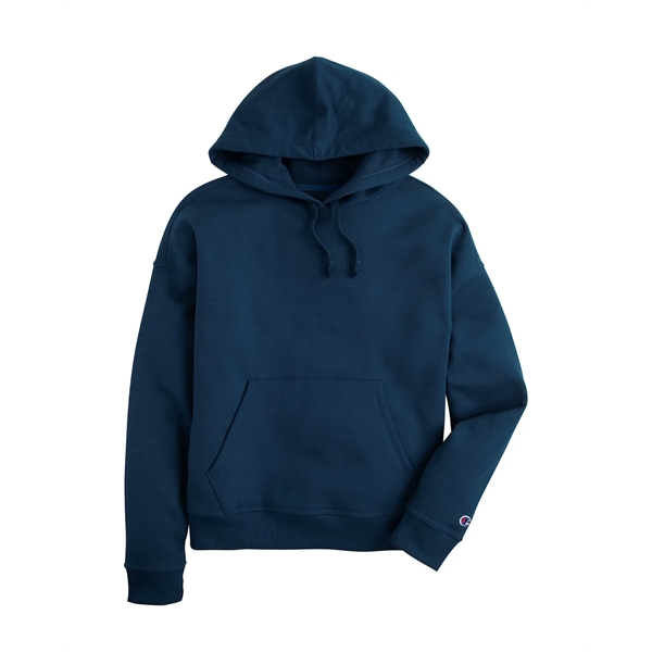 Champion Ladies' PowerBlend Relaxed Hooded Sweatshirt - Champion Ladies' PowerBlend Relaxed Hooded Sweatshirt - Image 29 of 29