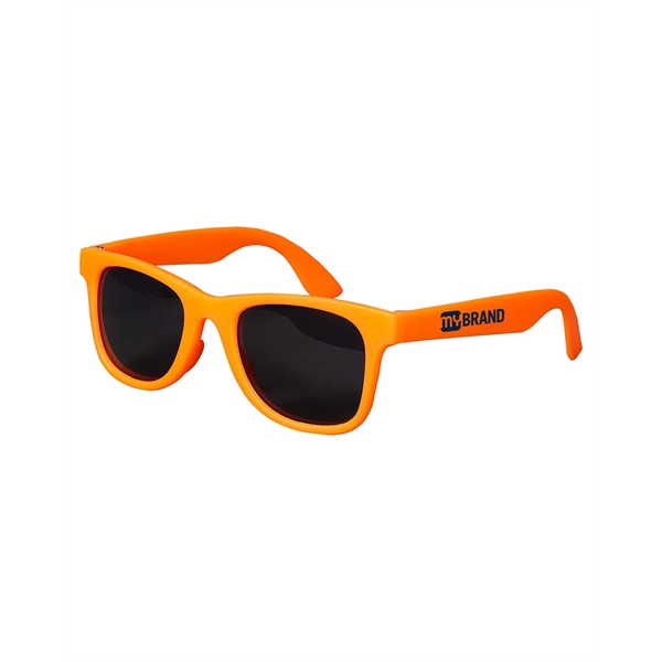 Prime Line Youth Single-Tone Matte Sunglasses - Prime Line Youth Single-Tone Matte Sunglasses - Image 4 of 11