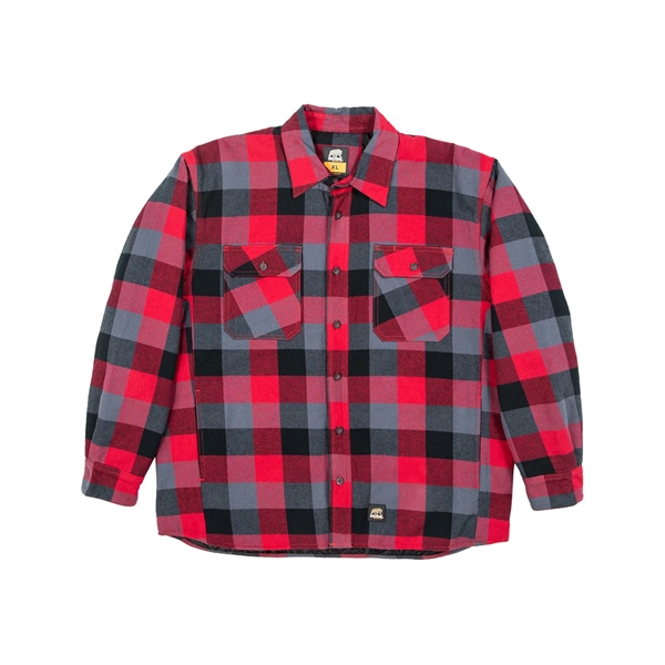 Berne Men's Timber Flannel Shirt Jacket - Berne Men's Timber Flannel Shirt Jacket - Image 10 of 10