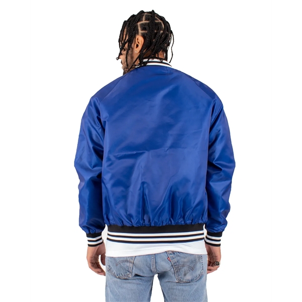 Shaka Wear Men's Varsity Bomber Jacket - Shaka Wear Men's Varsity Bomber Jacket - Image 5 of 11