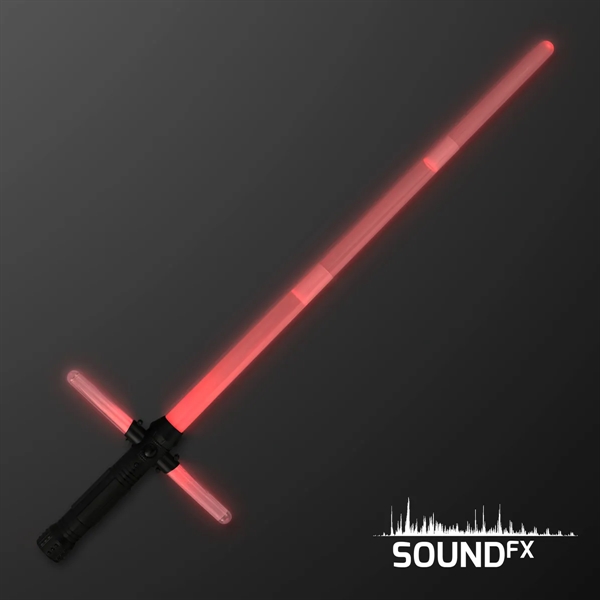 LED Red Cross Saber with Sound, Expandable - LED Red Cross Saber with Sound, Expandable - Image 1 of 1