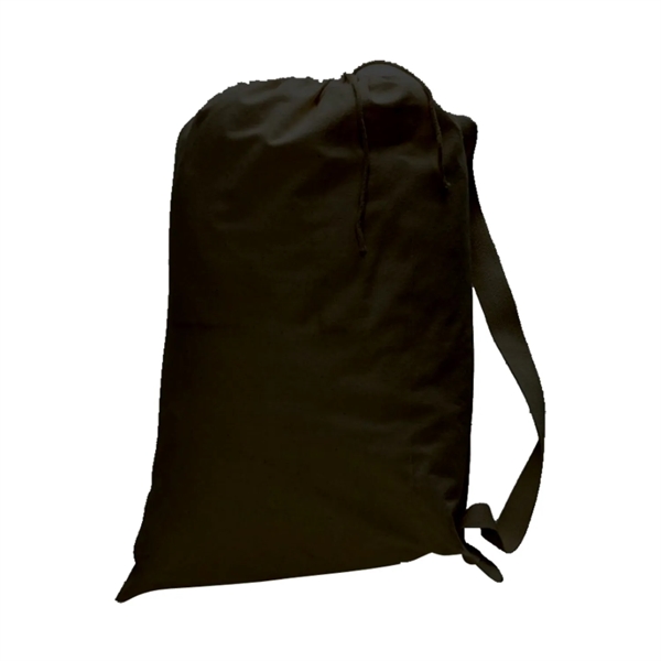 Cotton Canvas Drawstring Bag USA Decorated