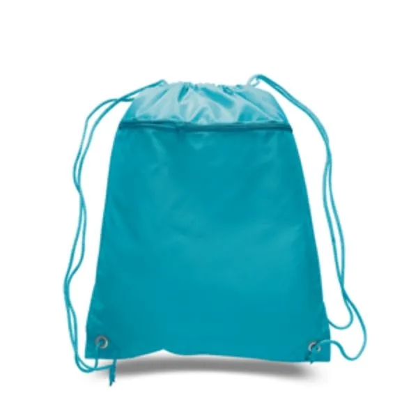 Polyester Drawstring Bag USA Decorated (15" x 18.75") - Polyester Drawstring Bag USA Decorated (15" x 18.75") - Image 3 of 19