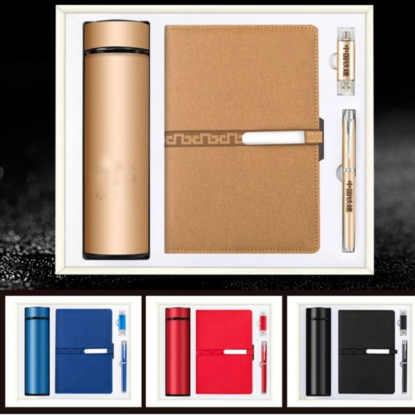 4Pcs set Cup Pen Notebook Gift Box - 4Pcs set Cup Pen Notebook Gift Box - Image 2 of 2